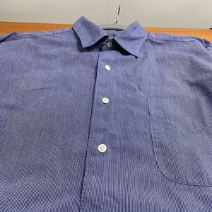 Polo by Ralph Lauren Blue Pin Stripe Shirt
